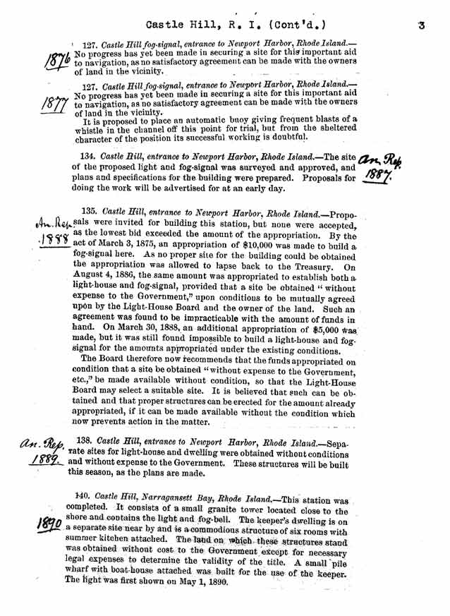 Castle Hill Light - Lighthouse Board Clipping Files-page 3