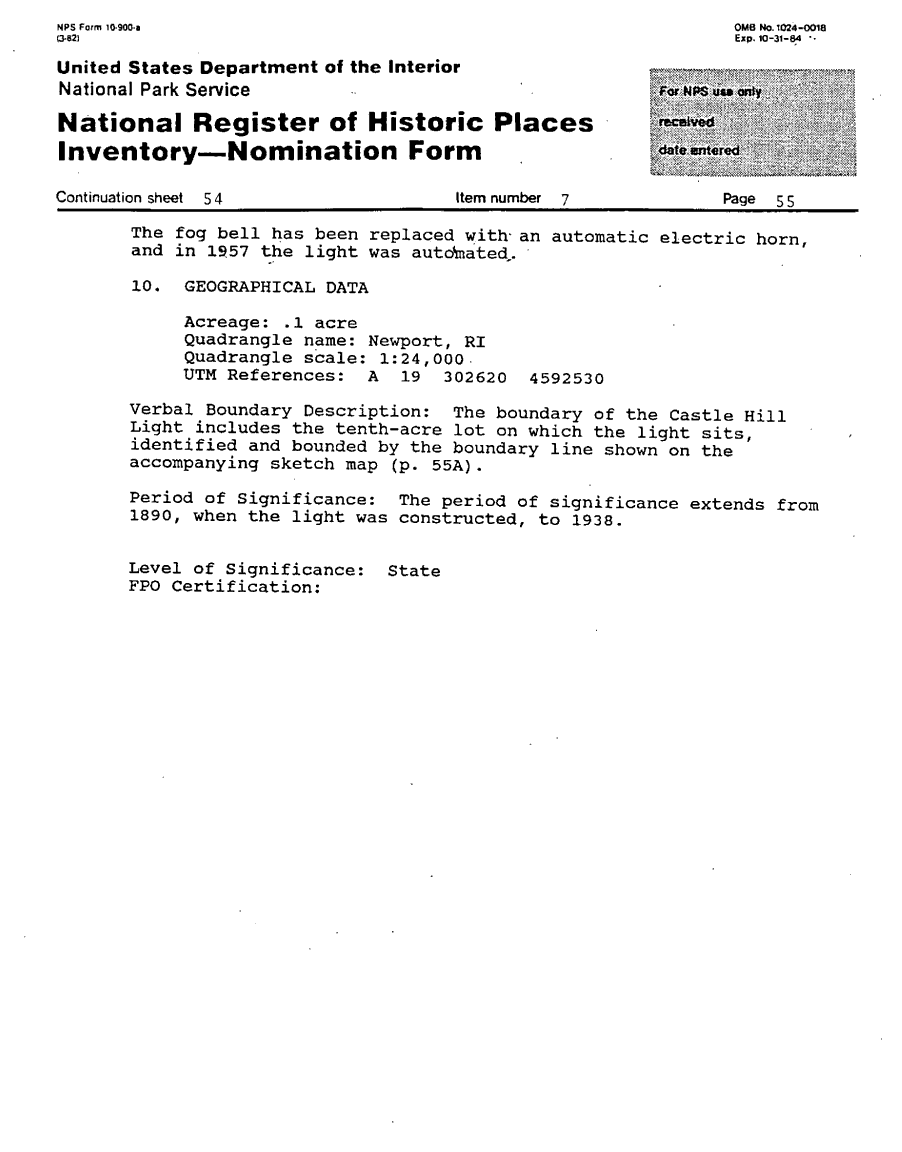 National Register of Historic Places Inventory Nomination Form - page 4