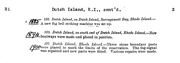 Dutch Island Light - Lighthouse Board Clipping Files-page 3
