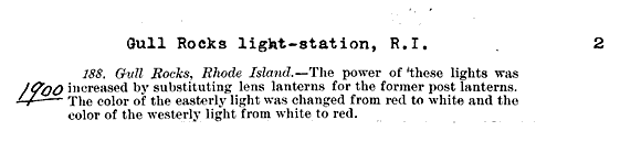 Gull Rock Light - Lighthouse Board Clipping Files-page 2