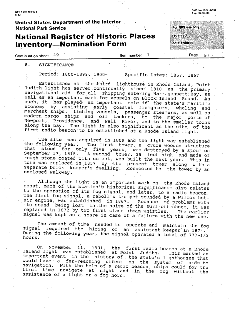 National Register of Historic Places Inventory Nomination Form - page 3