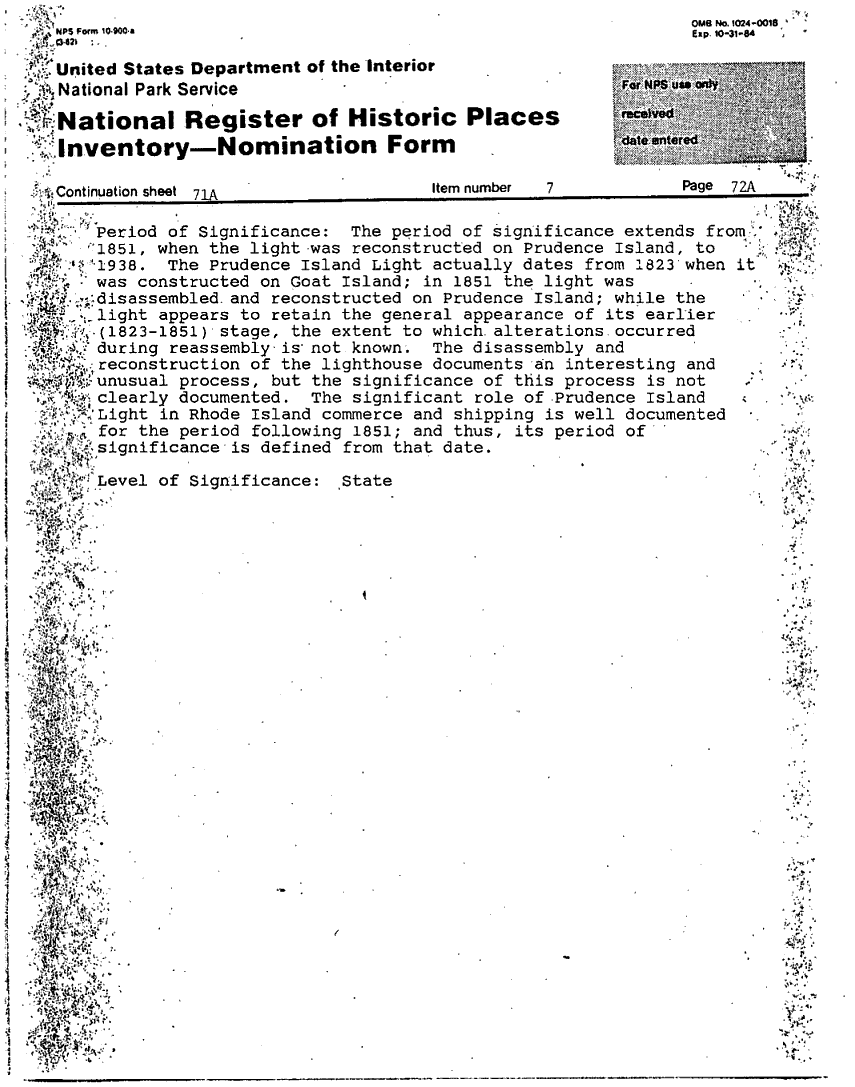 National Register of Historic Places Inventory Nomination Form - page 5