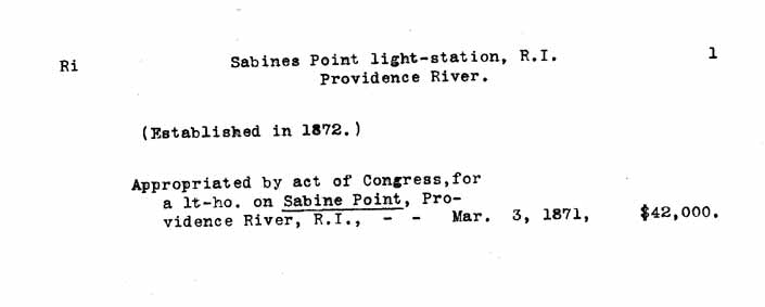 Sabin Point Light - Lighthouse Board Clipping Files - page 1