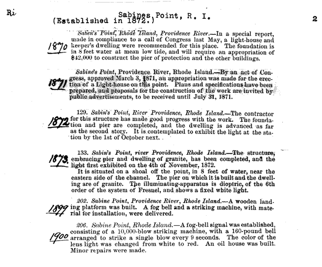 Sabin Point Light - Lighthouse Board Clipping Files - page 2