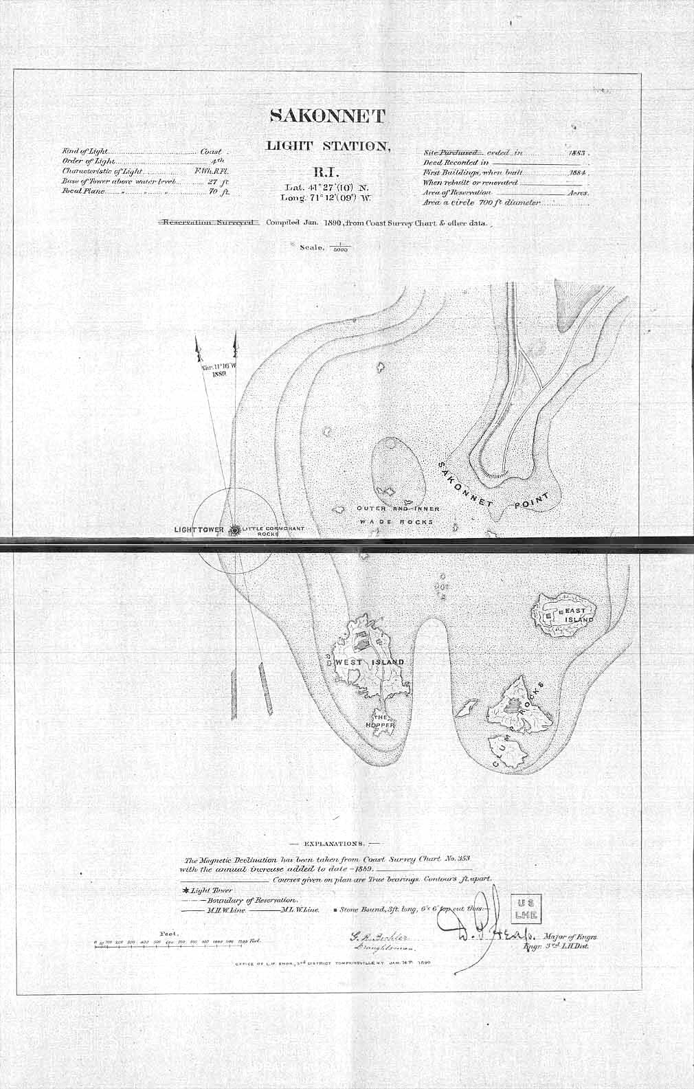 Sakonnet Point Light - Sakonnet Point Lighthouse Map 1 - page 4
