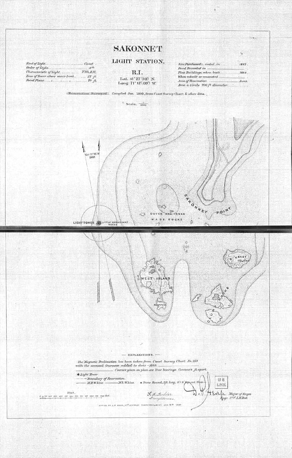 Sakonnet Point Light - Sakonnet Point Lighthouse Map 1 - page 4