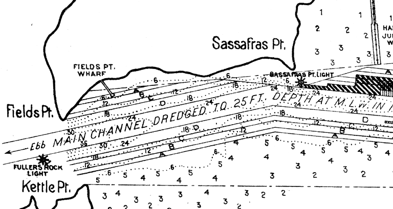 Sassafras Point Light - Lighthouse Board Clipping Files - page 1