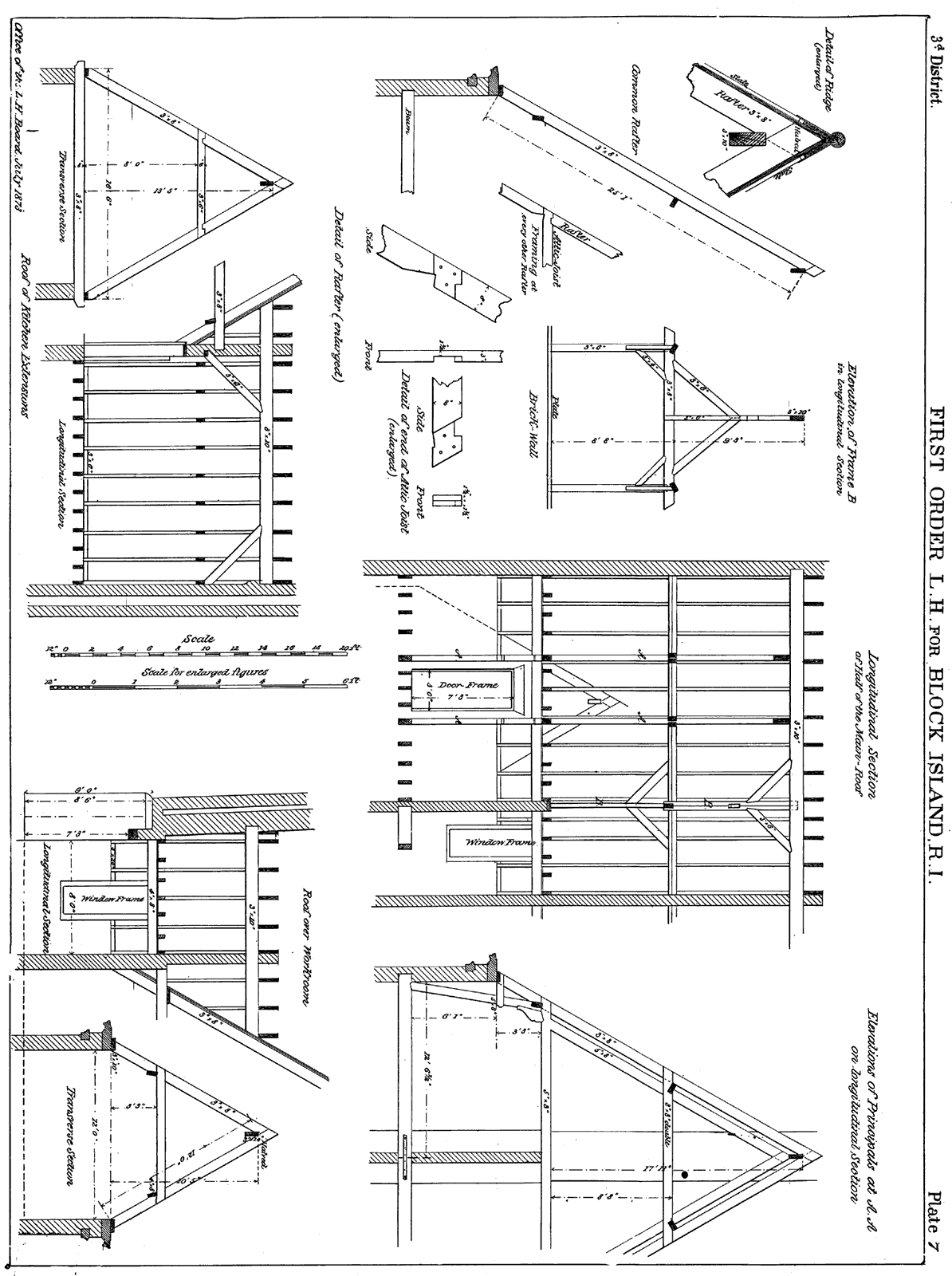  Block Island Southeast Lighthouse Framing Plan