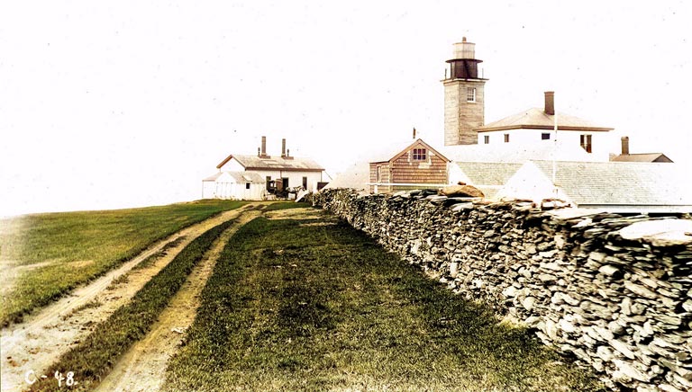 Beavertail Lighthouse Pre-1898