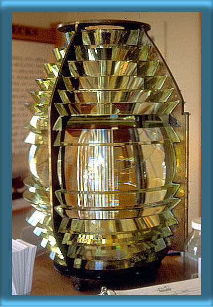 Beavertail Lighthouse's Fourth Order Fresnel Lens