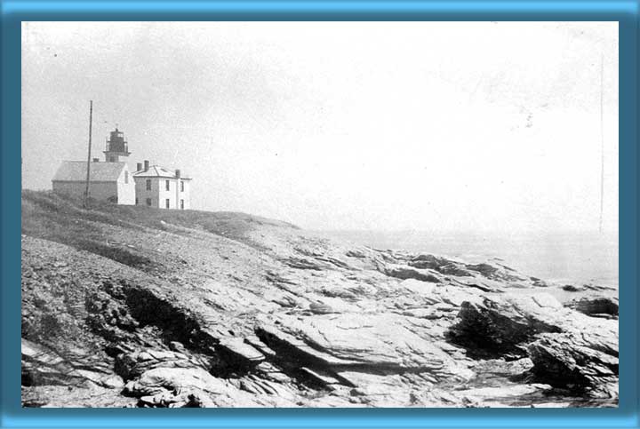 Beavertail Lighthouse 1910's or 1920's