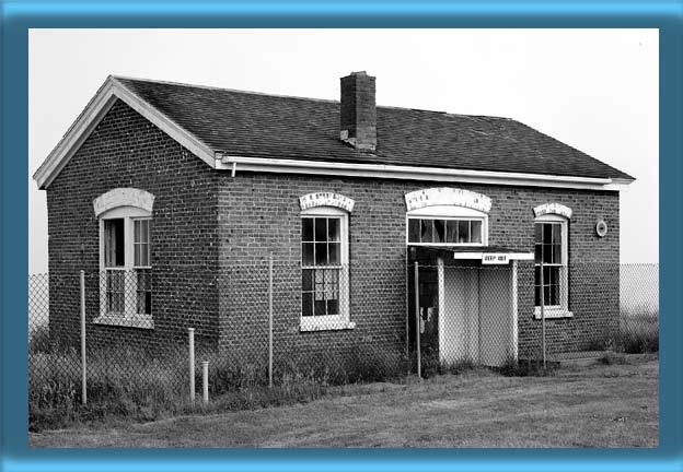 Abandon Fog Signal Building at Block Island Southeast Lighthouse