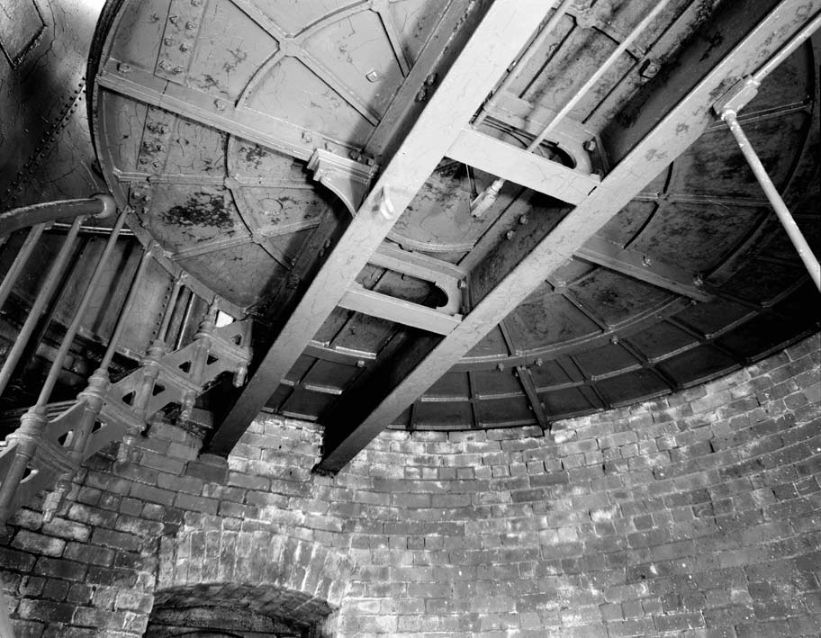 Block Island Southeast Lighthouse - Inside Tower 1988