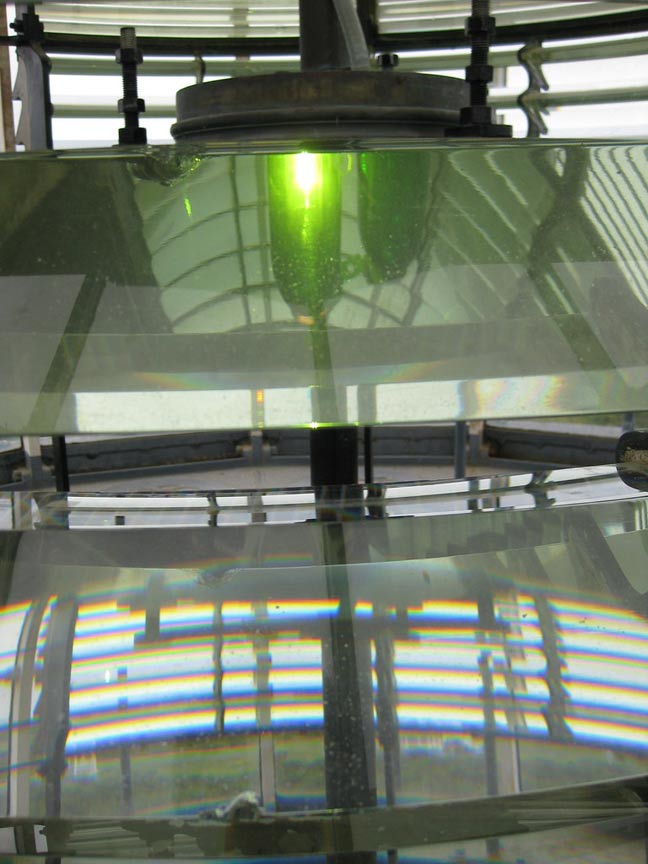 
 Block Island North Lighthouse's Fourth Order Fresnel Lens 2008 -