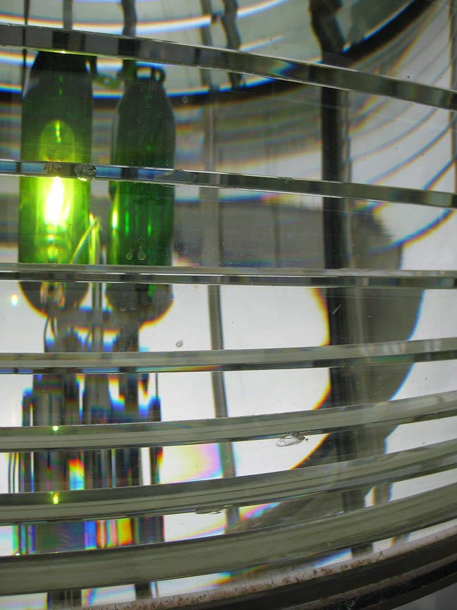 
 Block Island North Lighthouse's Fourth Order Fresnel Lens 2008