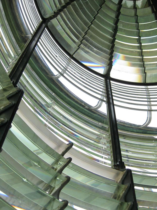 
 Block Island North Lighthouse's Fourth Order Fresnel Lens 2008