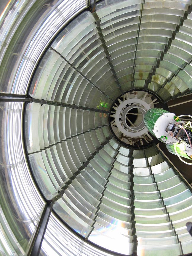 
 Block Island North Lighthouse's Fourth Order Fresnel Lens 2008