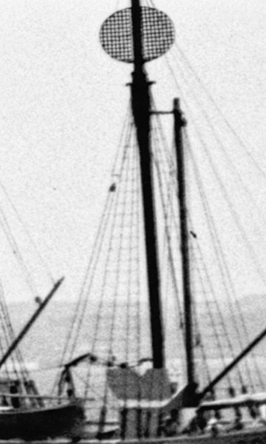 Rear Mast and Lantern Storage Shed of Relief Lightship 20