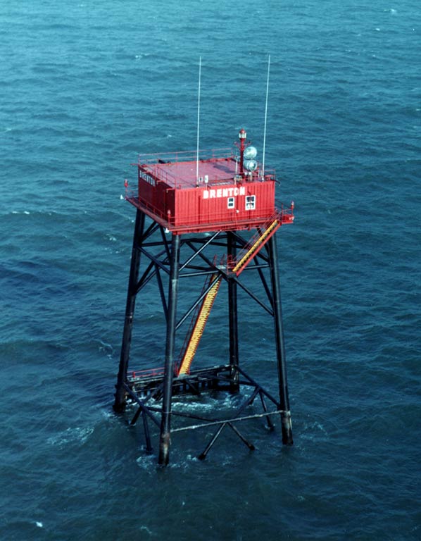 Brenton Reef Offshore Light Station in 1962