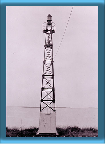 The Skeleton Tower that Replaced Conanicut Lighthouse
in 1933.