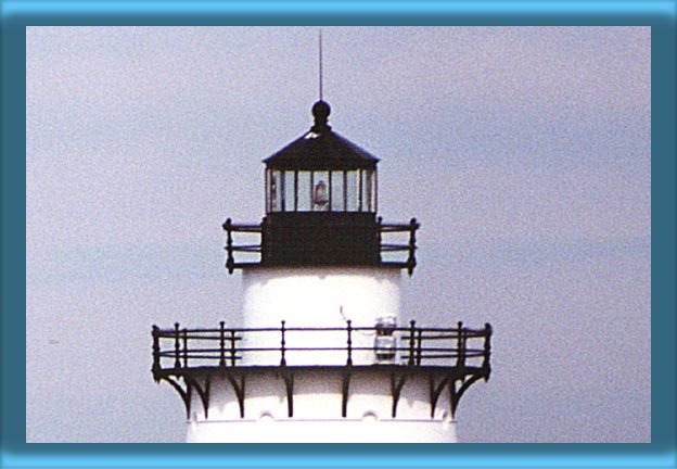 Conimicut Point Lighthouse's Lantern and 250mm Lens