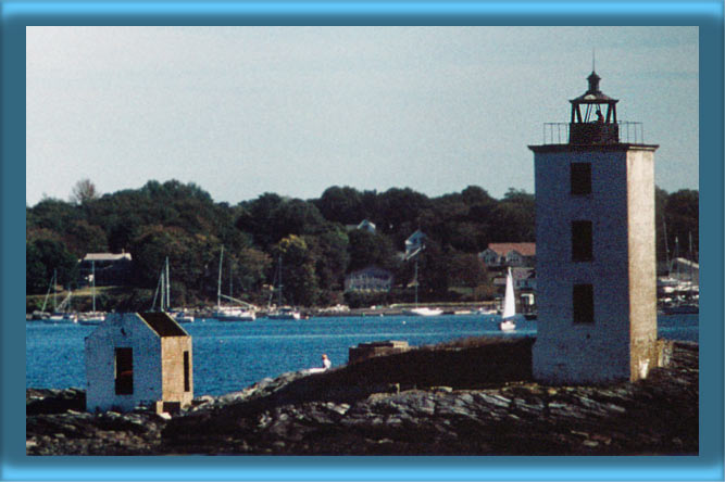 Dutch Island Lighthouse's Cistern and Storage Building