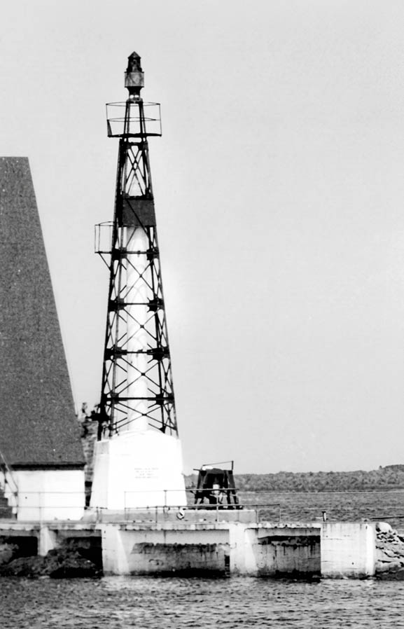 Gull Rocks Lighthouse's Skeleton Tower