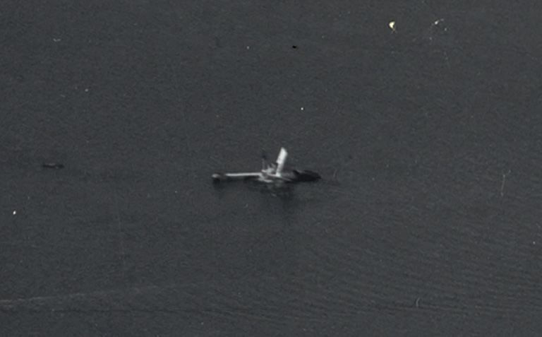 Aerial Photo of Gull Rocks Lighthouse 1941 From The East