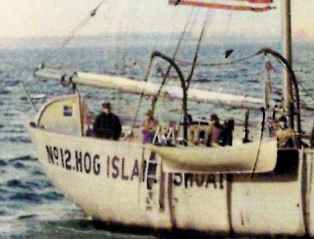 The Crew of Hog Island Shoal Lightship LV-12