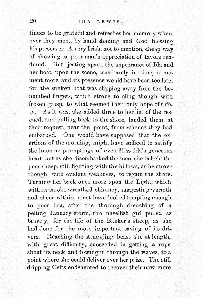The story of Ida Lewis Third Rescue - Page 3