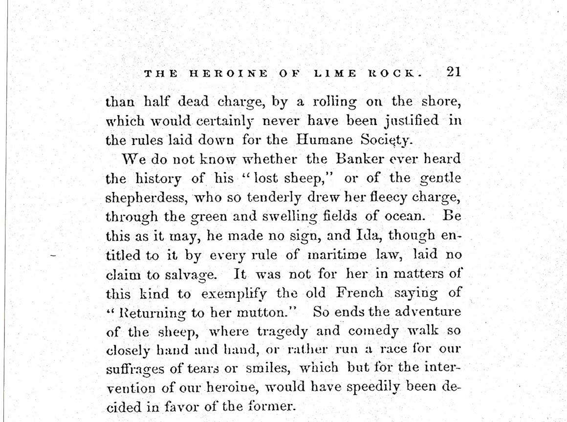 The story of Ida Lewis Third Rescue - Page 4