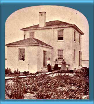 Ida Lewis Outside of Lime Rock Lighthouse