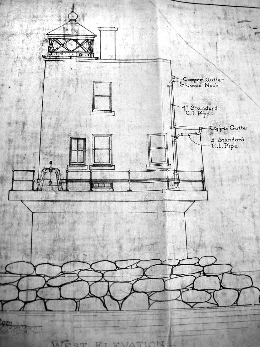 1924 Musselbed Shoal Lighthouse Plan