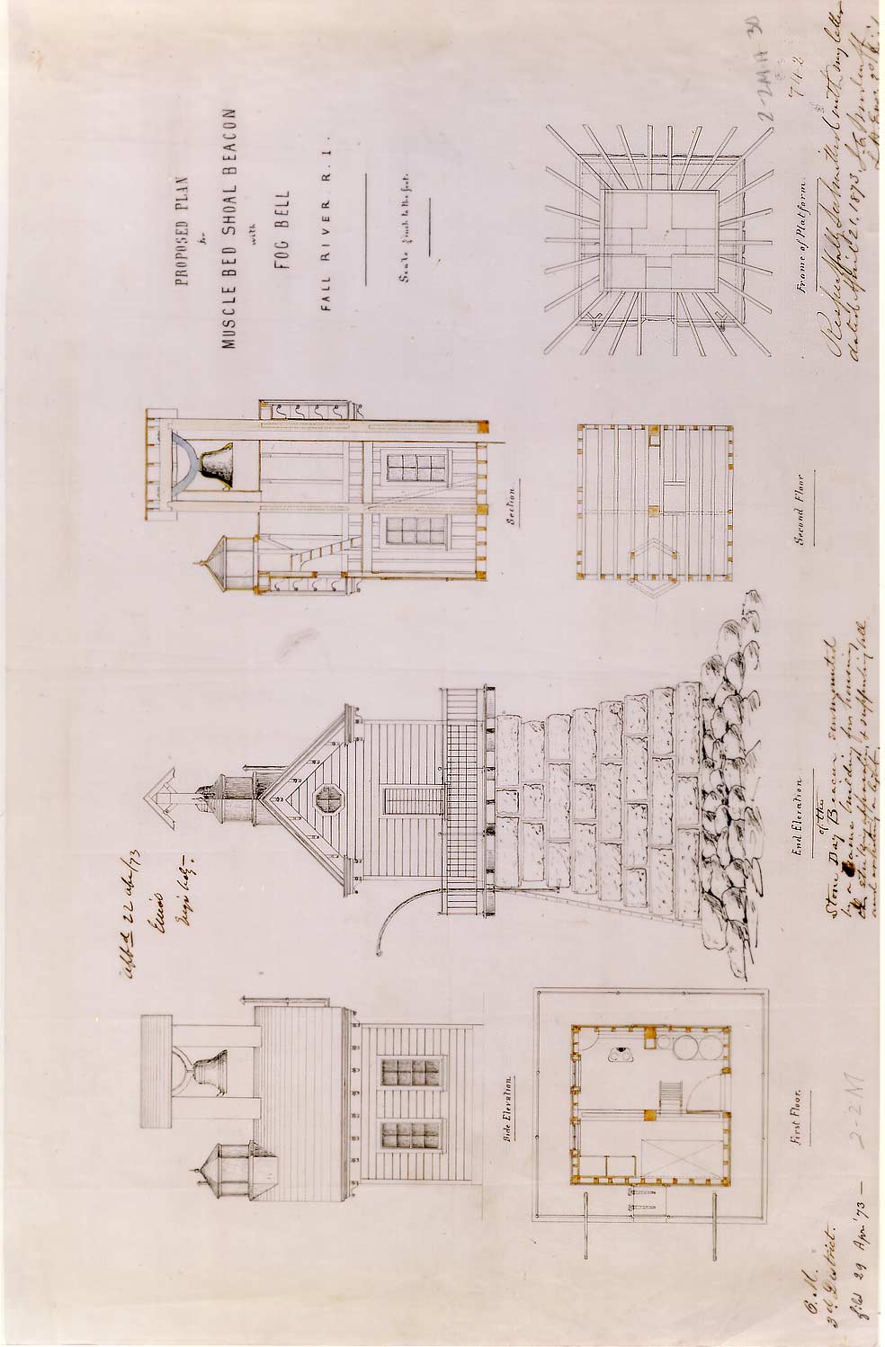  Plan for Musselbed Shoals Lighthouse