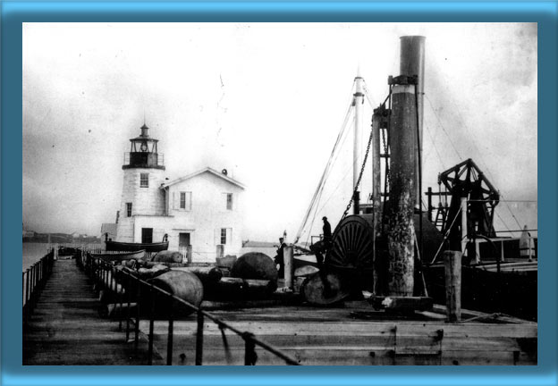 Newport Harbor Lighthouse and Keeper's House