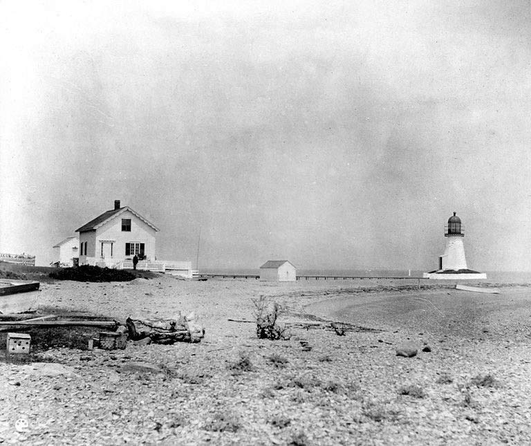 Prudence Island Lighthouse and Keeper's Dwelling 1844