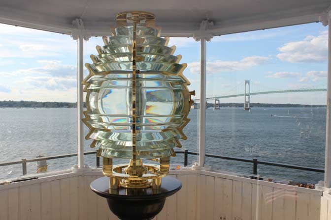 Rose Island Fresnel Lens - 2013