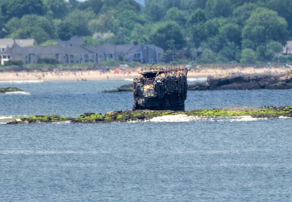Whale Rock Lighthouse's Base