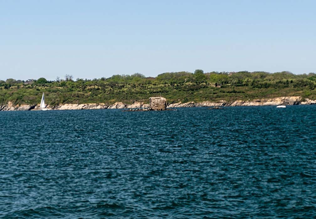 Whale Rock Lighthouse's Base