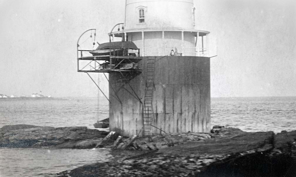 Whale Rock Lighthouse's Base