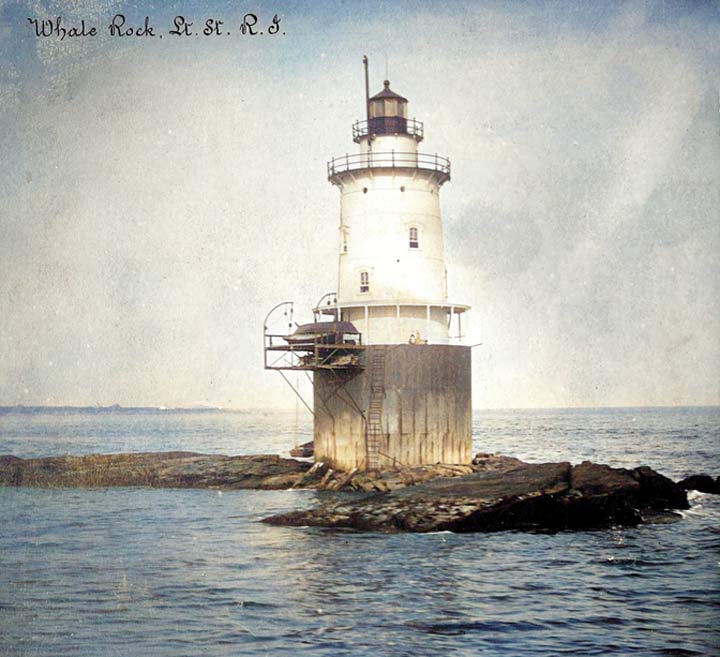 Whale
      Rock Lighthouse - 1900