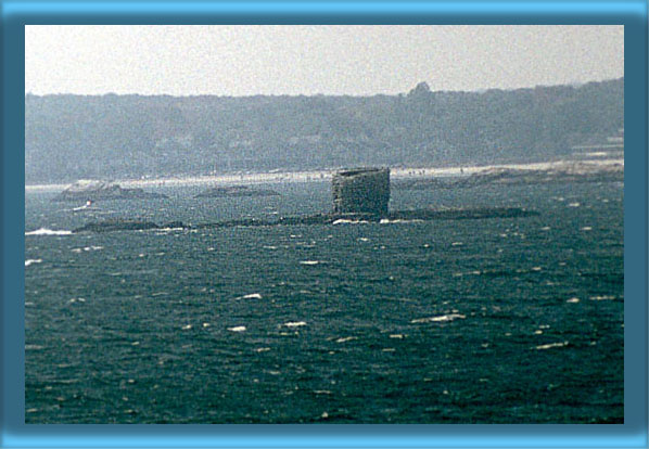 Whale Rock Lighthouse's Base