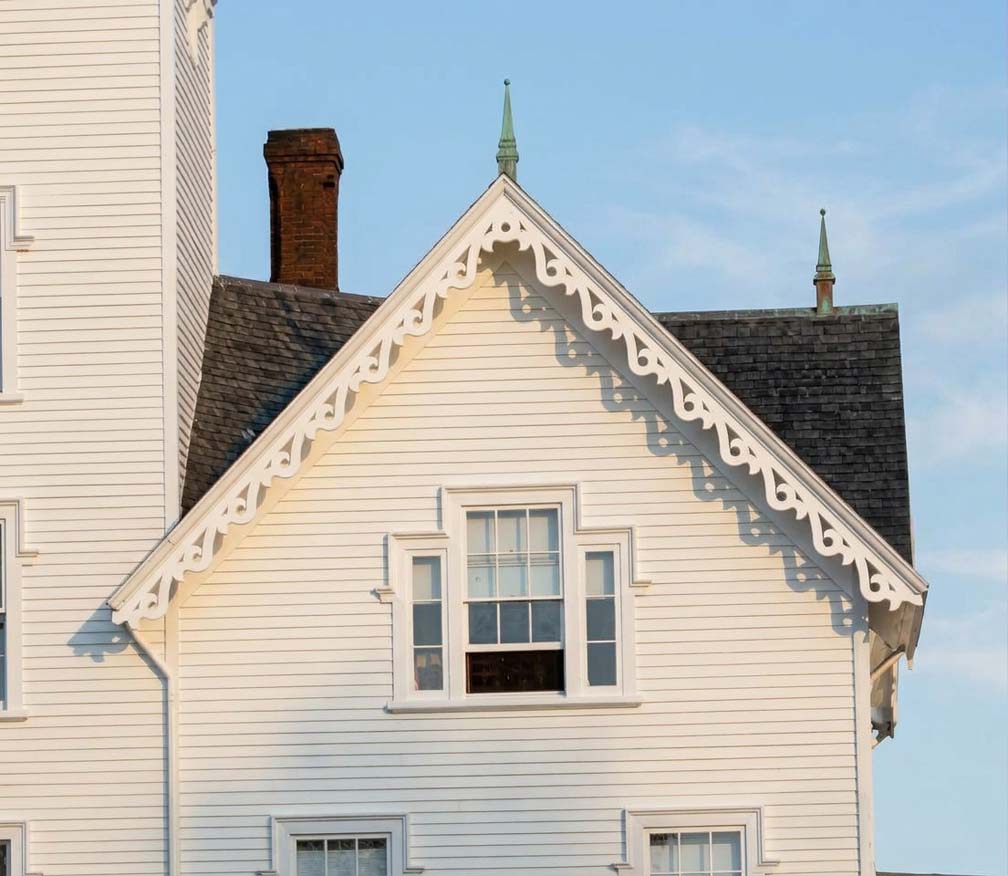 Wickford Harbor Lighthouse's Roof