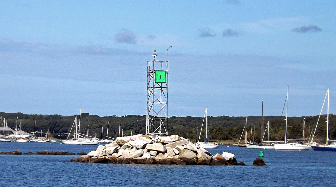 Wickford Harbor Lighthouse's Base