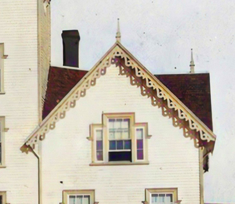 Wickford Harbor Lighthouse's Roof