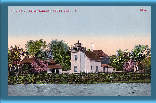 Bristol Ferry Lighthouse Postcard
