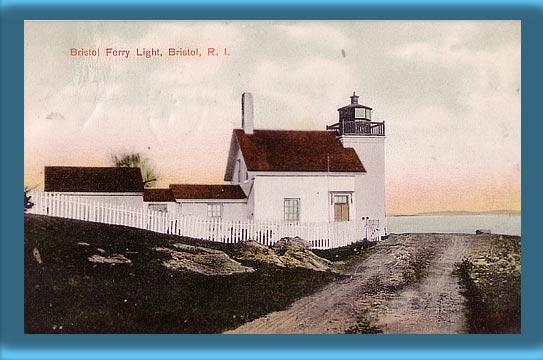Bristol Ferry Lighthouse Postcard