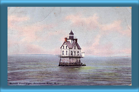 Bullock Point Lighthouse Postcard