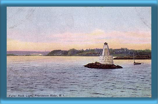 Fuller Rock Light Postcard
