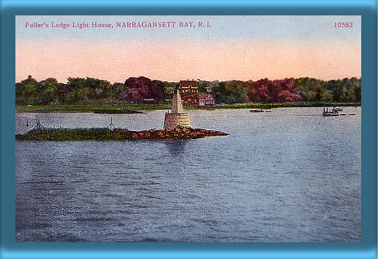 Fuller Rock Light Postcard